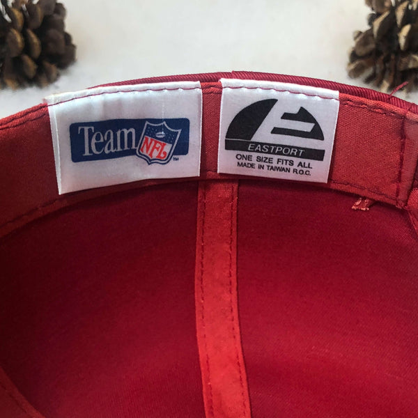 Vintage NFL Washington Redskins Eastport Bar Line Twill Snapback Hat