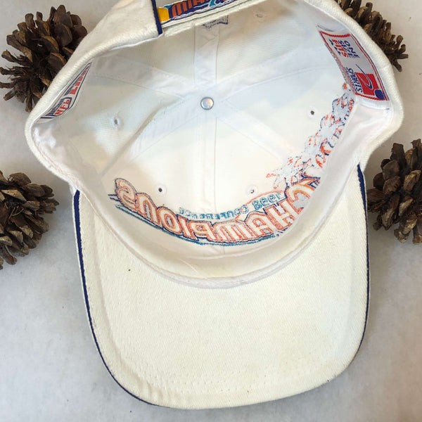 Vintage 1998 NFL Denver Broncos Conference Champions Sports Specialties Strapback Hat