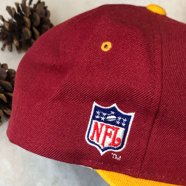 Vintage NFL Washington Redskins Sports Specialties Brim Script Wool Snapback Hat