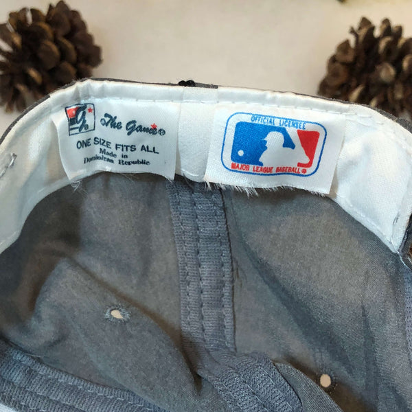 Vintage Deadstock NWT MLB Colorado Rockies The Game Nylon Snapback Hat