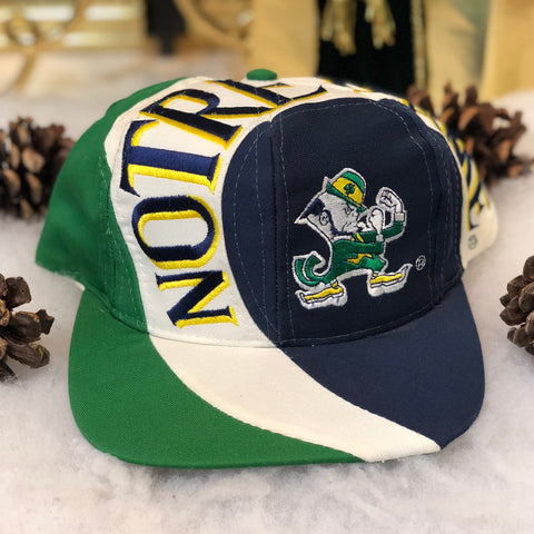 Vintage NCAA Notre Dame Twins Enterprise Highway Twill Snapback Hat