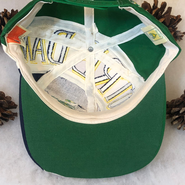 Vintage NCAA Notre Dame Twins Enterprise Highway Twill Snapback Hat