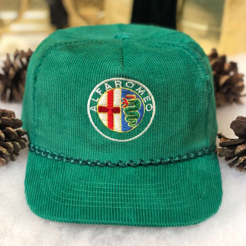 Vintage Alfa Romeo Italian Luxury Cars Corduroy YoungAn Snapback Hat