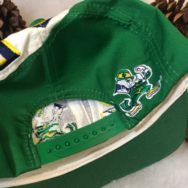 Vintage NCAA Notre Dame Twins Enterprise Highway Twill Snapback Hat