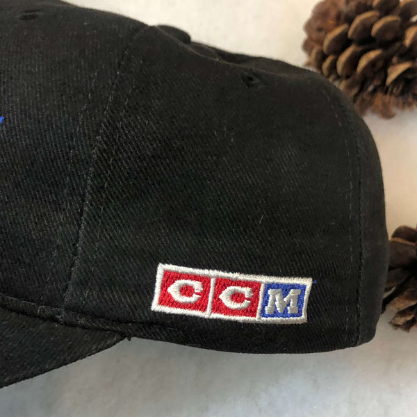 Vintage NHL New York Rangers #1 Apparel CCM Snapback Hat