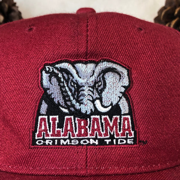Vintage NCAA Alabama Crimson Tide Sports Specialties Plain Logo Wool Snapback Hat