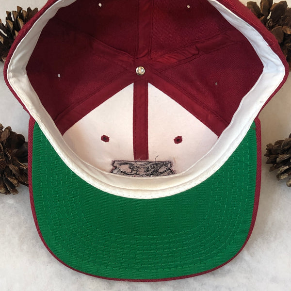 Vintage NCAA Alabama Crimson Tide Sports Specialties Plain Logo Wool Snapback Hat