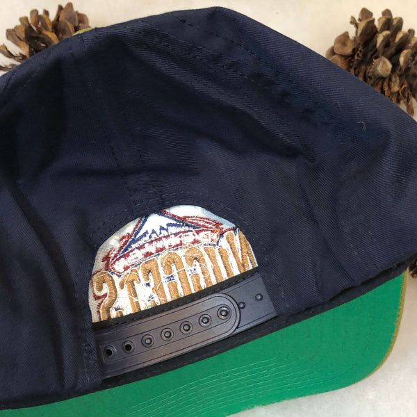 Vintage NBA Denver Nuggets Twins Enterprise Bar Line Twill Snapback Hat
