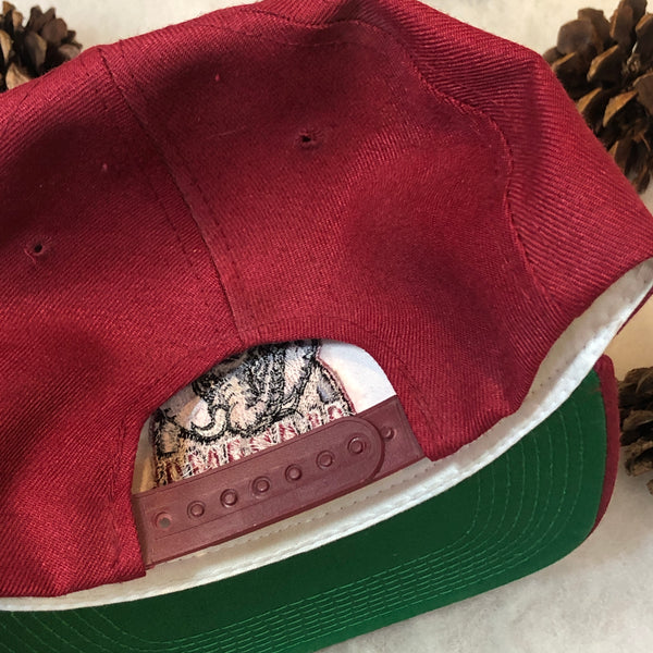 Vintage NCAA Alabama Crimson Tide Sports Specialties Plain Logo Wool Snapback Hat