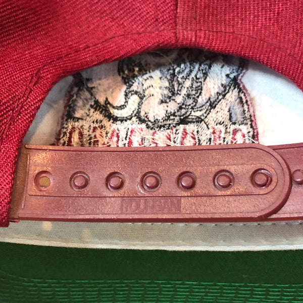 Vintage NCAA Alabama Crimson Tide Sports Specialties Plain Logo Wool Snapback Hat