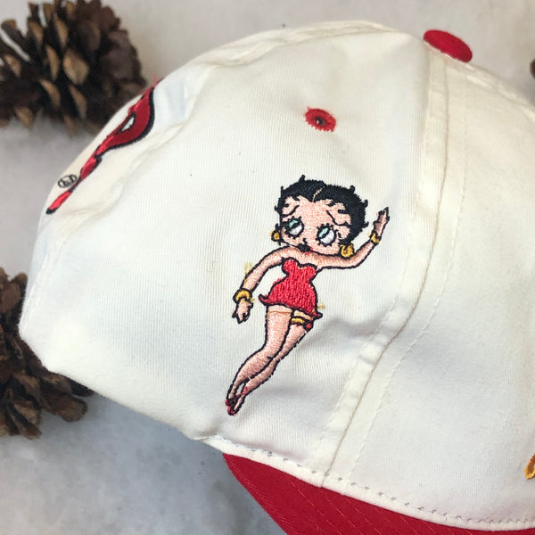 Vintage 1993 Betty Boop American Needle Blockhead Twill Snapback Hat