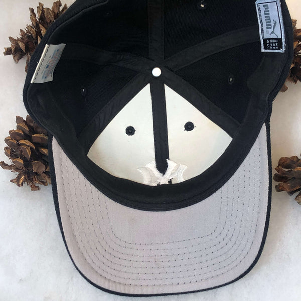 Vintage MLB New York Yankees Logo Athletic PUMA Wool Snapback Hat