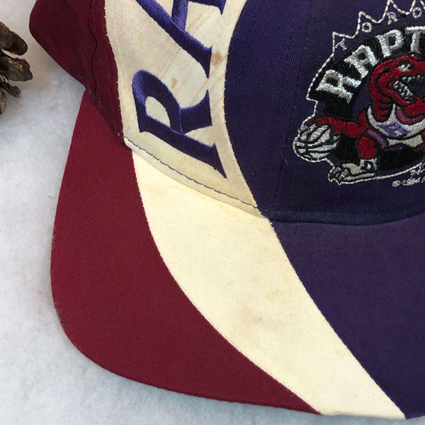 Vintage NBA Toronto Raptors Twins Enterprise Highway Twill Snapback Hat