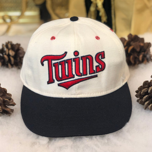 Vintage MLB Minnesota Twins Annco Pro-Line Wool Fitted Hat 7 1/8