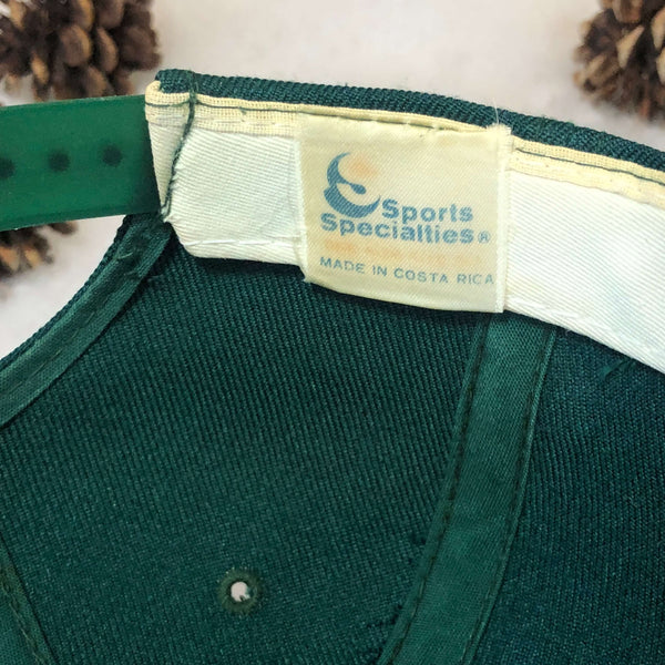 Vintage NCAA Miami Hurricanes Sports Specialties Script Wool Snapback Hat