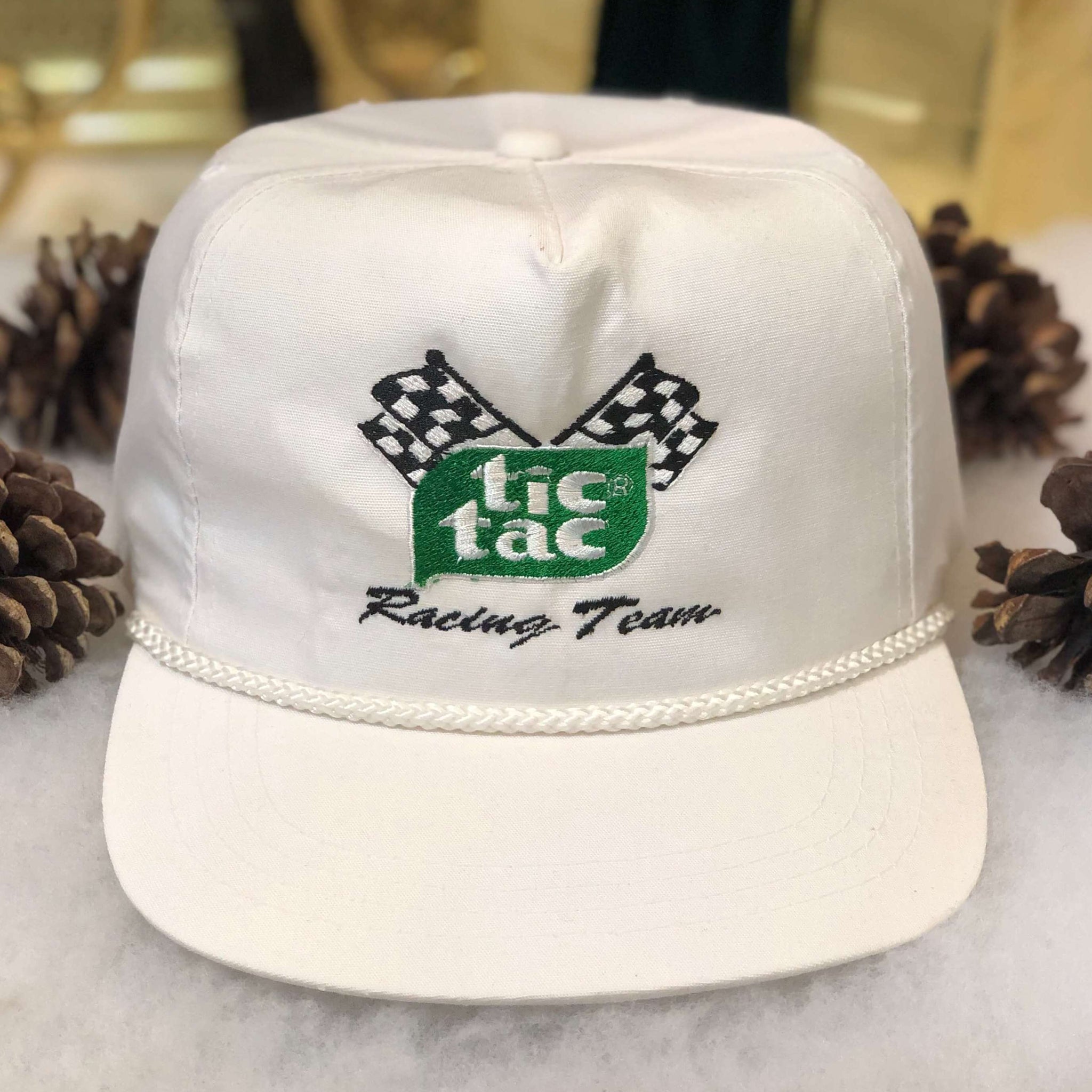 Vintage Tic Tac Racing Team Twill Snapback Hat