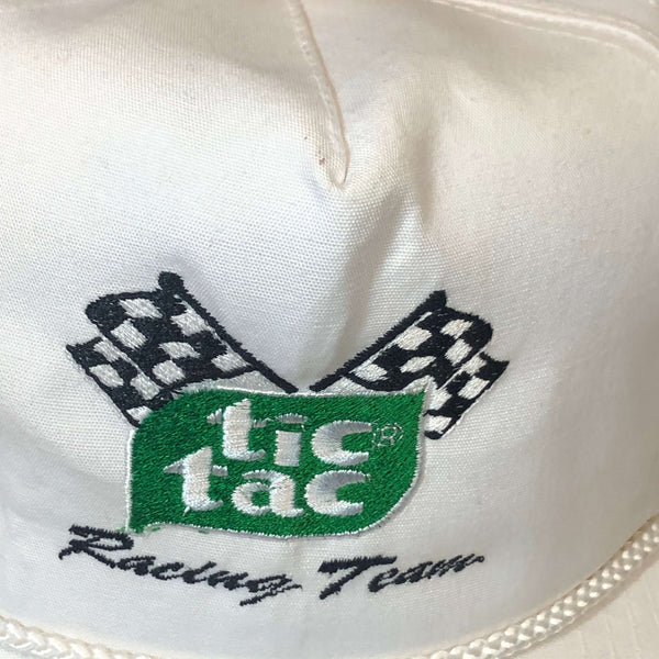 Vintage Tic Tac Racing Team Twill Snapback Hat