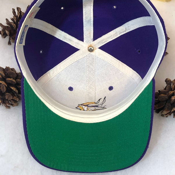 Vintage NFL Minnesota Vikings New Era Wool Snapback Hat