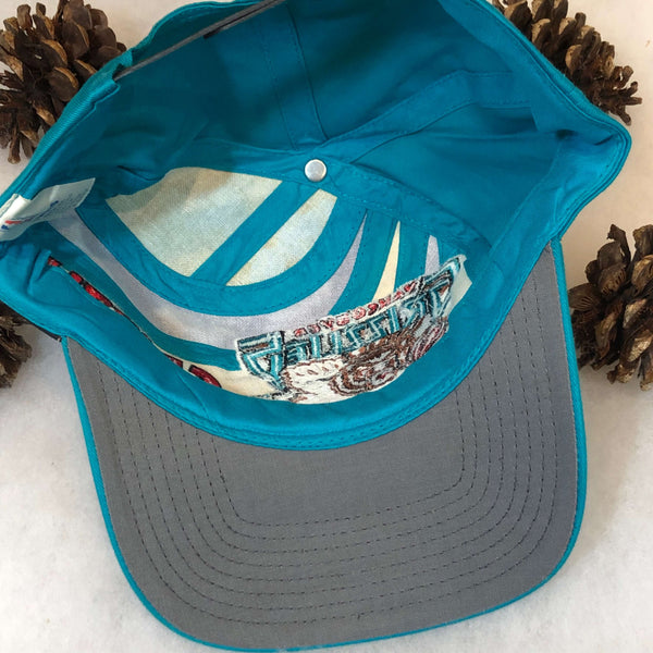 Vintage Deadstock NWOT NBA Vancouver Grizzlies Twins Enterprise Swirl Twill Snapback Hat