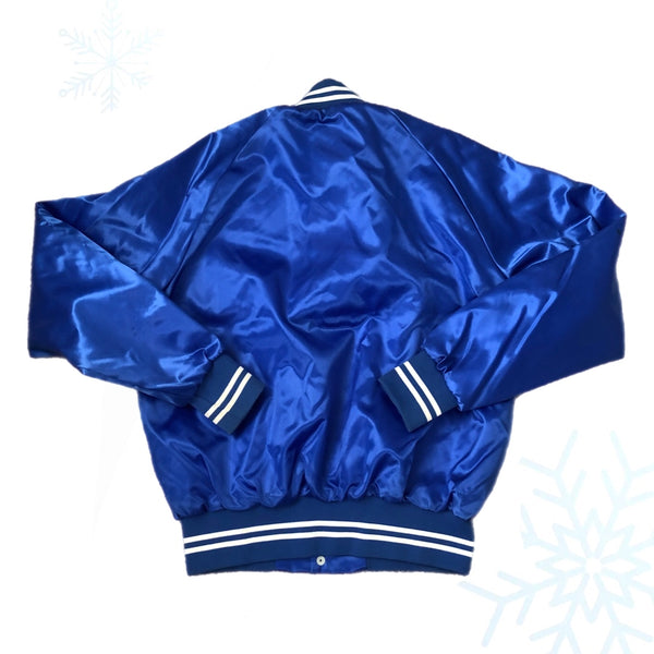 Vintage Ebert Sportswear Satin Button-Up Jacket (L)