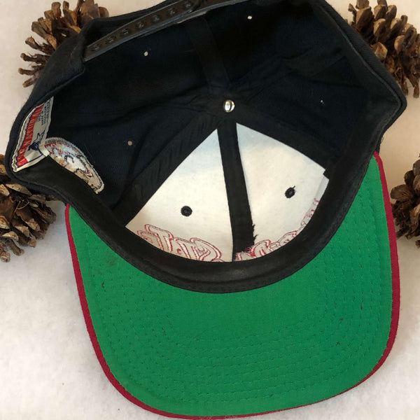 Vintage NCAA Florida State Seminoles Starter Bubble Script Wool Snapback Hat