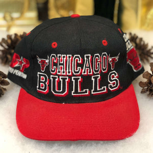 Vintage NBA Chicago Bulls Drew Pearson Wool Snapback Hat