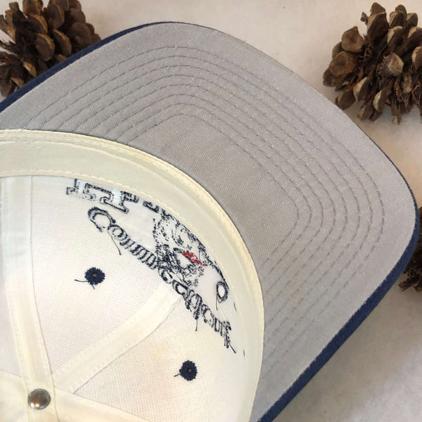 Vintage NCAA UConn Connecticut Huskies #1 Apparel Twill Snapback Hat