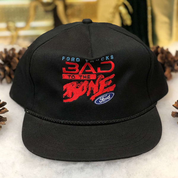 Vintage Deadstock NWOT Ford Trucks Bad to the Bone Twill Snapback Hat