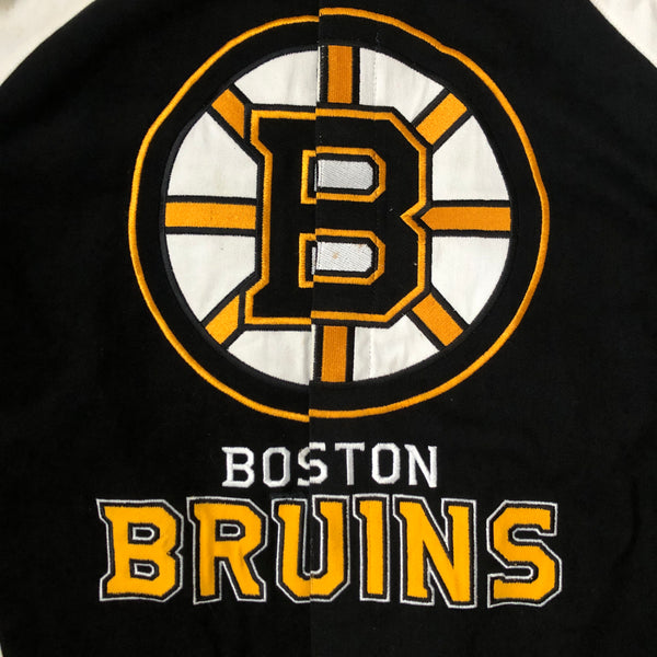 NHL Boston Bruins G-III Carl Banks Racing Jacket (L)