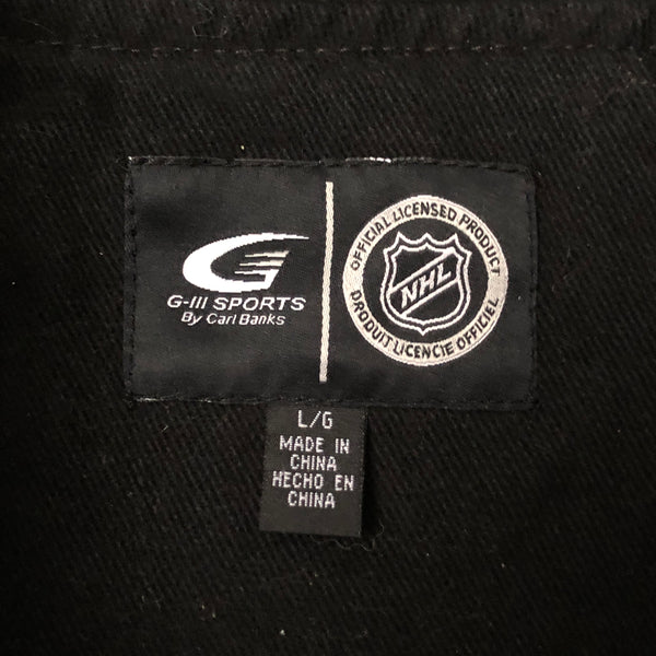 NHL Boston Bruins G-III Carl Banks Racing Jacket (L)