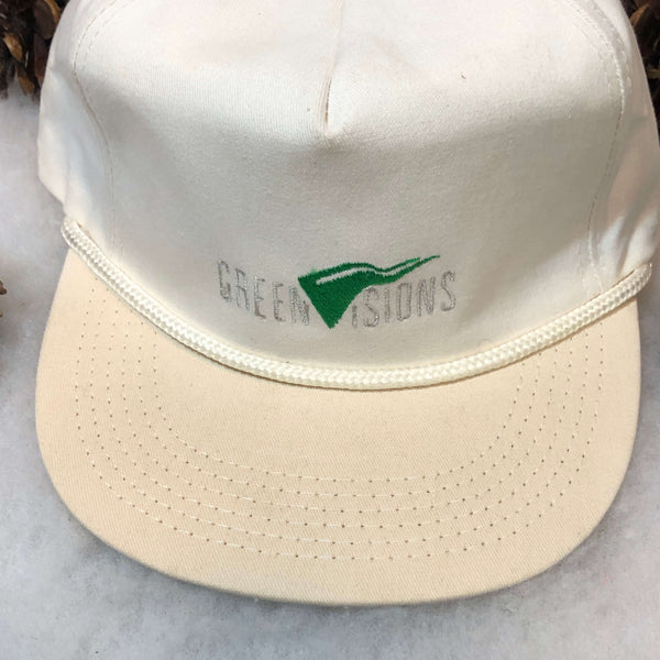 Vintage Green Visions P Cap Twill Strapback Hat