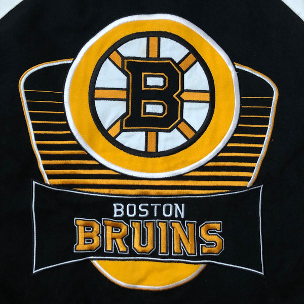 NHL Boston Bruins G-III Carl Banks Racing Jacket (L)