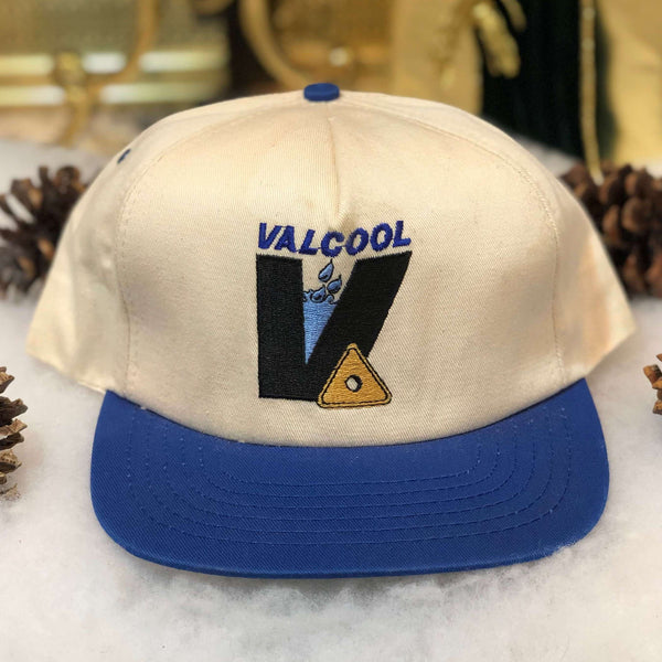Vintage Deadstock NWOT ValCOOL Valenite Machine Fluids Twill Snapback Hat
