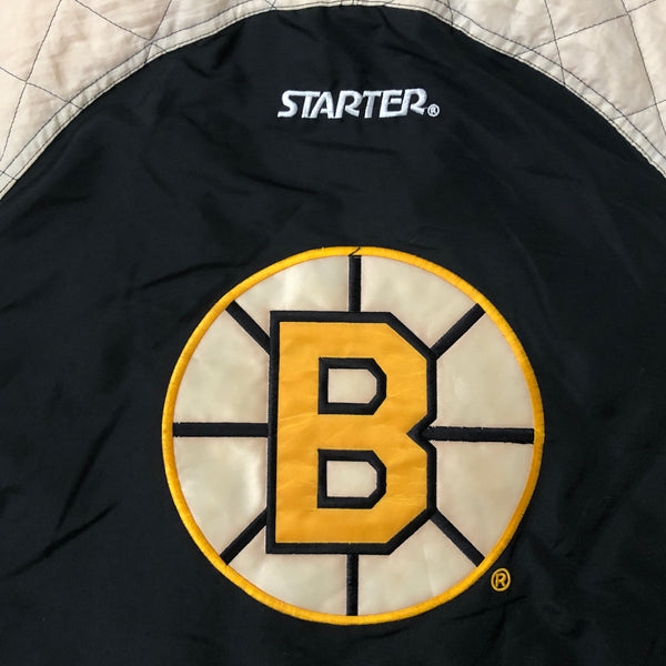 Vintage NHL Boston Bruins Starter Puffer Jacket (XL)