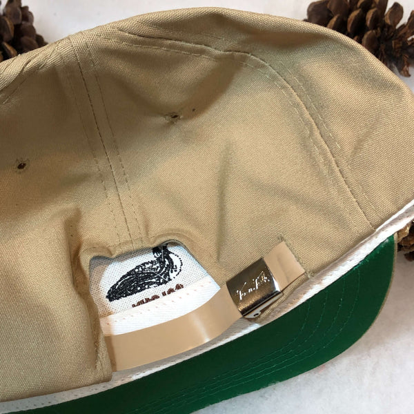 Vintage Deadstock NWOT Cobbossee Colony Golf Course Monmouth Maine Twill Strapback Hat