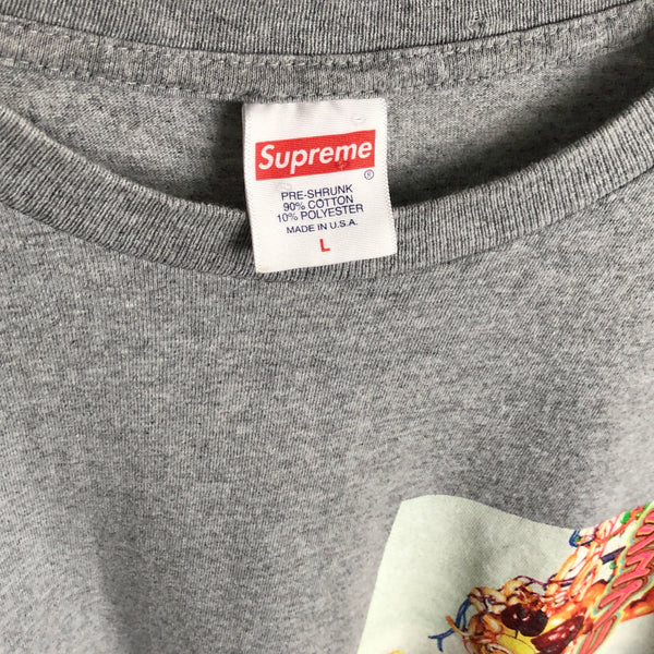 Supreme Sekintani La Norihiro 19SS Gray T-Shirt (L)