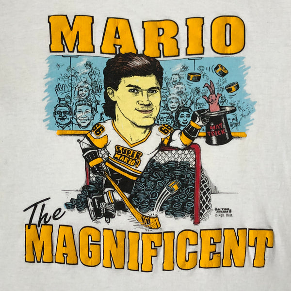 Vintage NHL Pittsburgh Penguins Mario "The Magnificent" Lemieux T-Shirt (L)