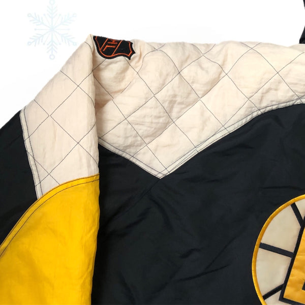 Vintage NHL Boston Bruins Starter Puffer Jacket (XL)