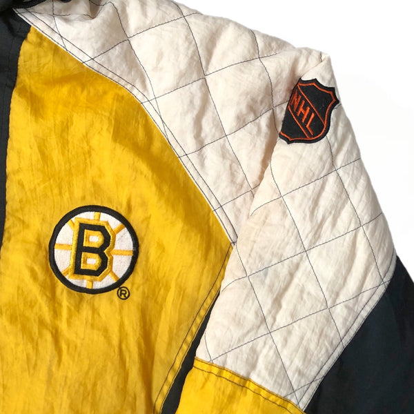 Vintage NHL Boston Bruins Starter Puffer Jacket (XL)