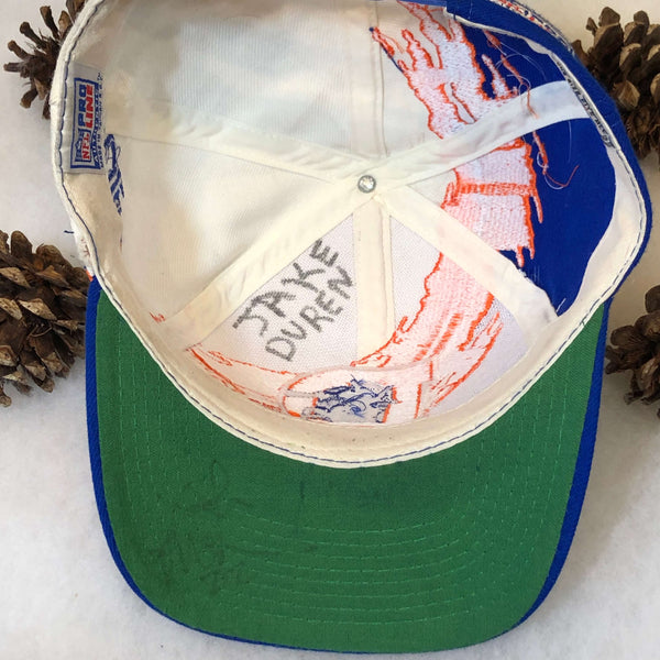 Vintage NFL Denver Broncos Logo Athletic Splash Snapback Hat