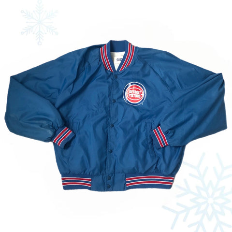 Vintage NBA Detroit Pistons Chalk Line Jacket (XL)