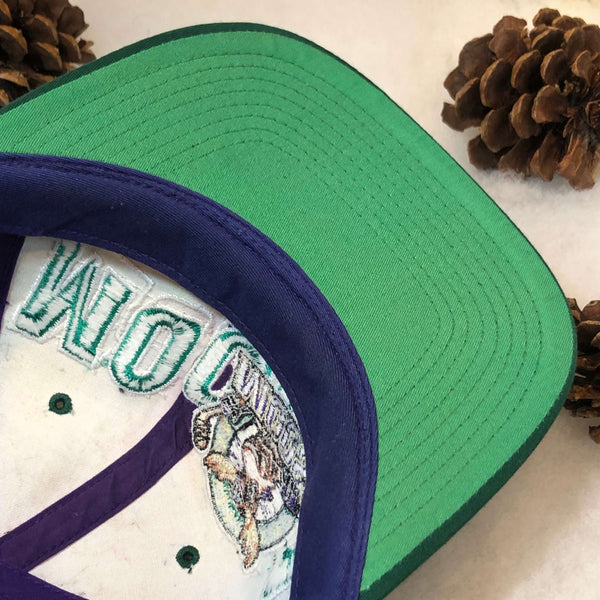 Vintage IHL Minnesota Moose The G Cap Wave Twill Snapback Hat
