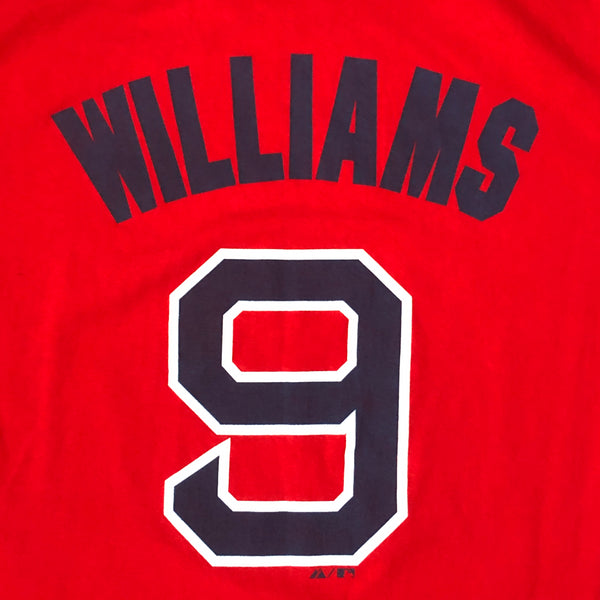 MLB Boston Red Sox Ted Williams Majestic Jersey T-Shirt (M)