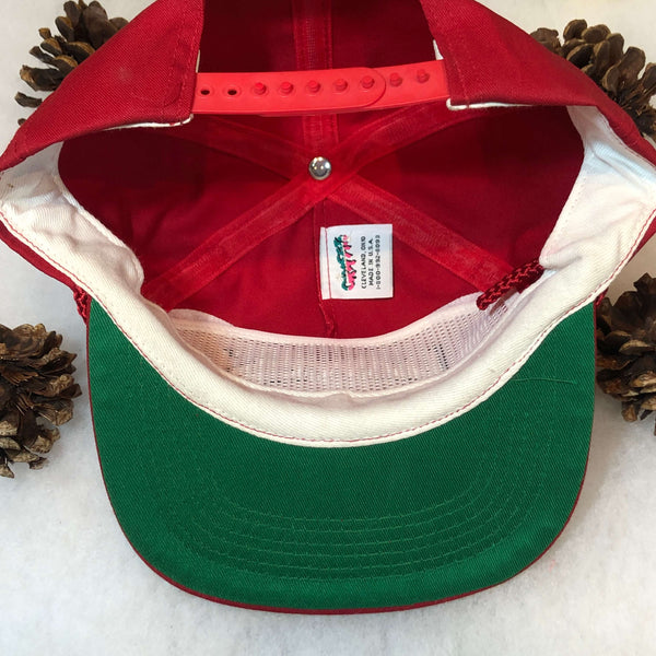 Vintage Deadstock NWOT Dawes Rigging & Crane Rental Milwaukee Wisconsin Twill Snapback Hat
