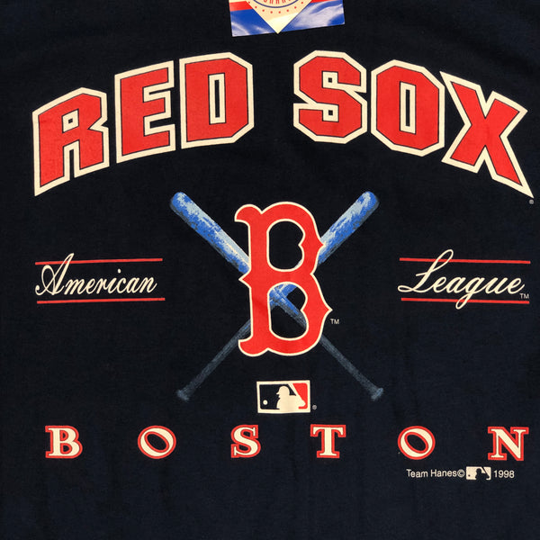 Vintage Deadstock NWT 1998 MLB Boston Red Sox Hanes T-Shirt (XL)