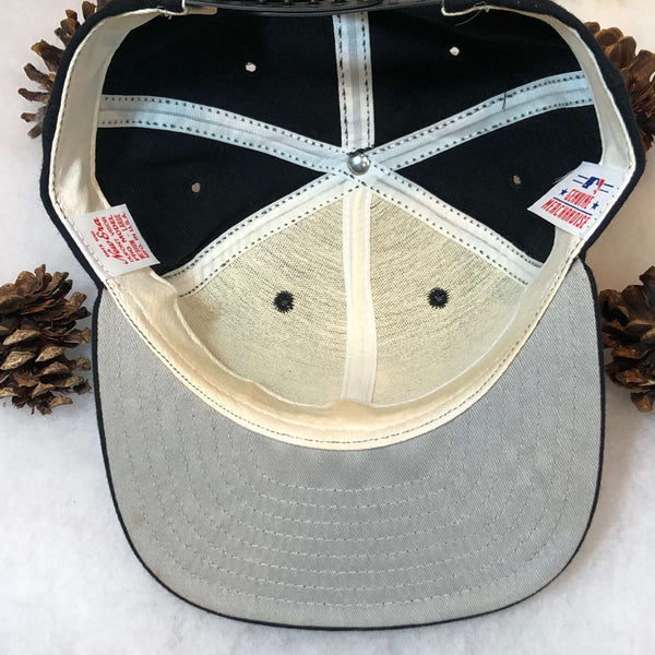 Vintage MLB Colorado Rockies New Era Wool Snapback Hat