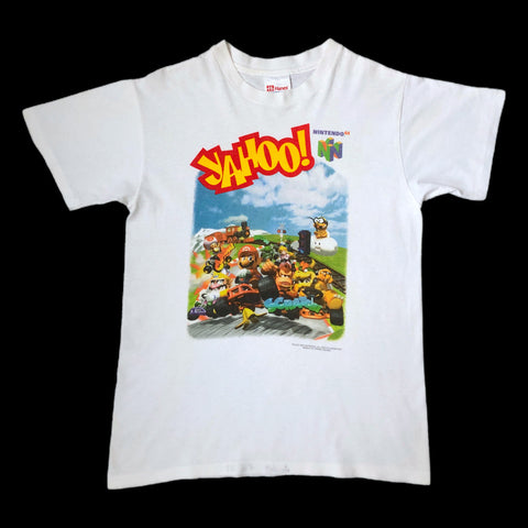 Vintage 1997 Mario Kart Nintendo 64 Video Game *YOUTH* T-Shirt