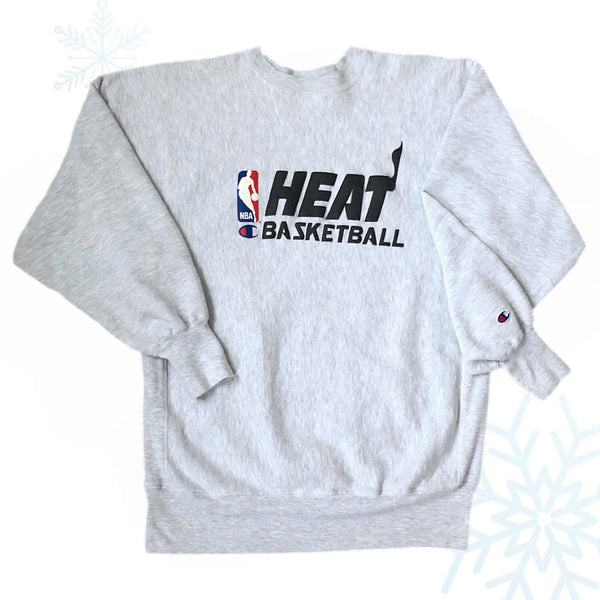 Vintage NBA Miami Heat Champion Reverse Weave Crewneck Sweatshirt