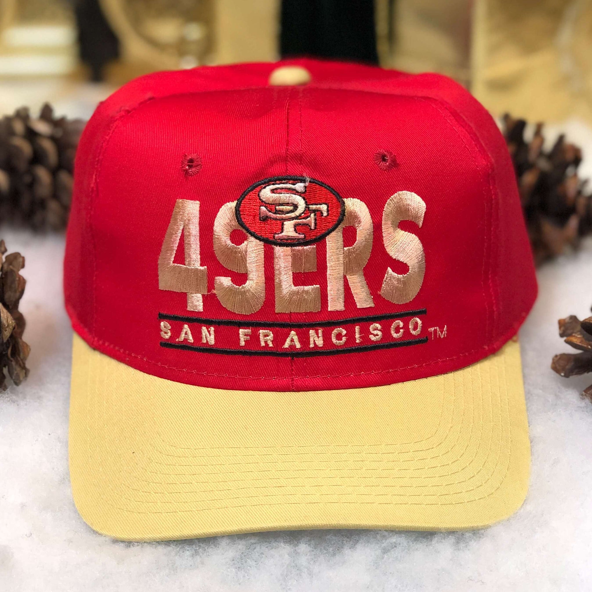 Vintage NFL San Francisco 49ers Drew Pearson YoungAn Twill Snapback Hat