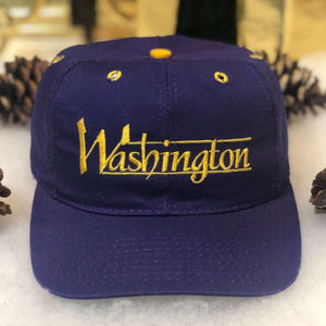 Vintage NCAA Washington Huskies The Game Twill Snapback Hat